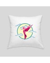 Hummingbird cushion